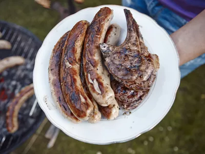 Plate of meat
