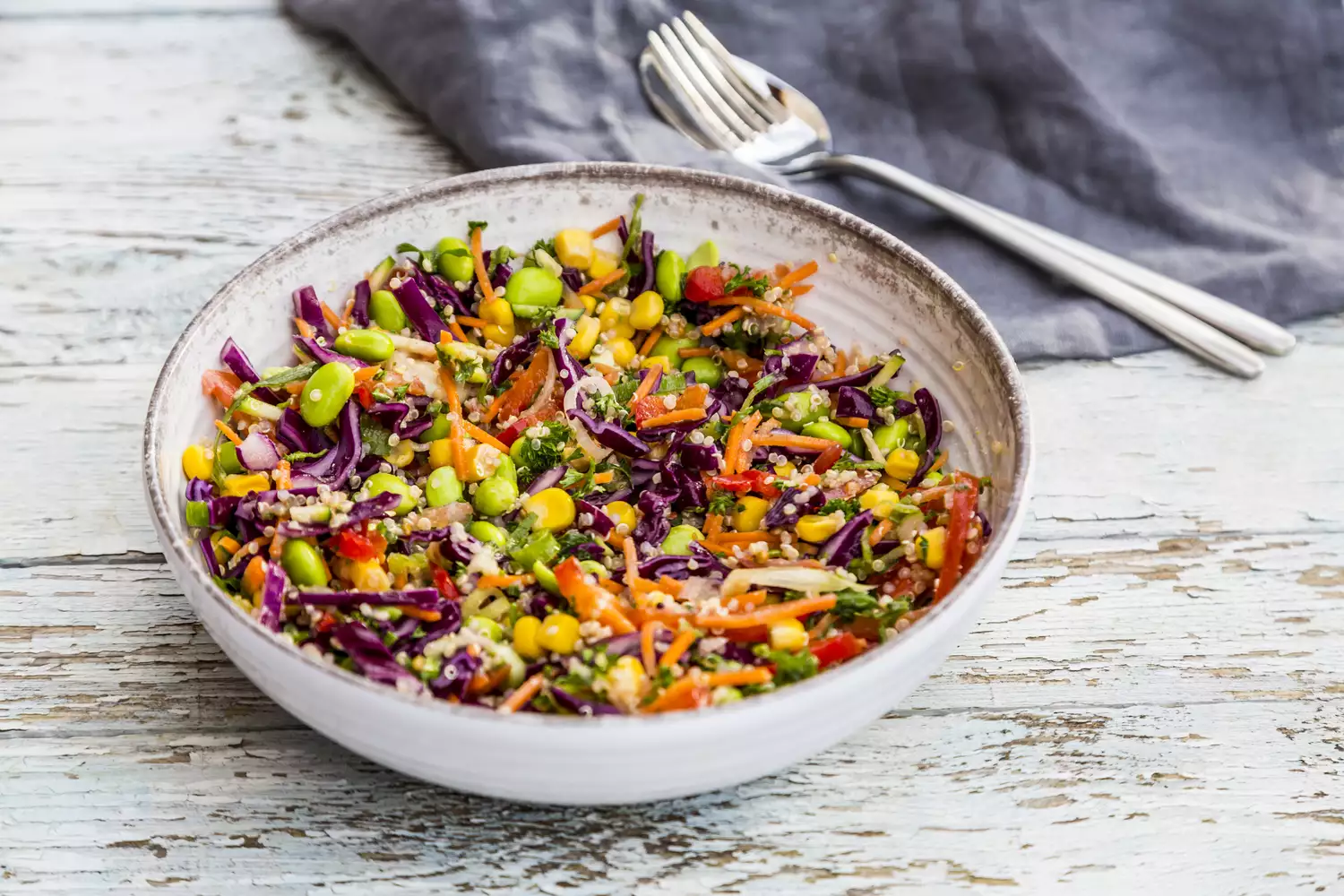 Bowl of fresh vegetables
