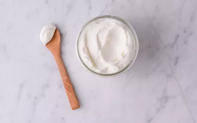 Plain yogurt