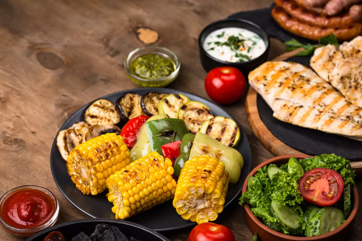 Summer meals made using 20 chosen ingredients