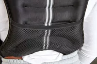 Close up of person wearing Prodigen Weighted Vest