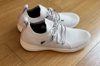 Vessi Cityscape Classic Waterproof Shoes on wood floor